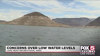 Concern rises over low water levels at Lake Mead