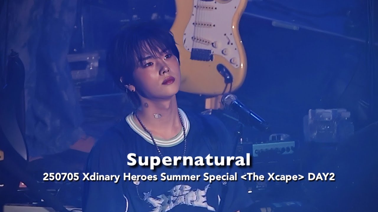250705 Supernatural - Xdinary Heroes Jungsu (The Xcape DAY2)