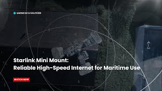 Starlink Mini Mount Reliable High-Speed Internet For Maritime Use