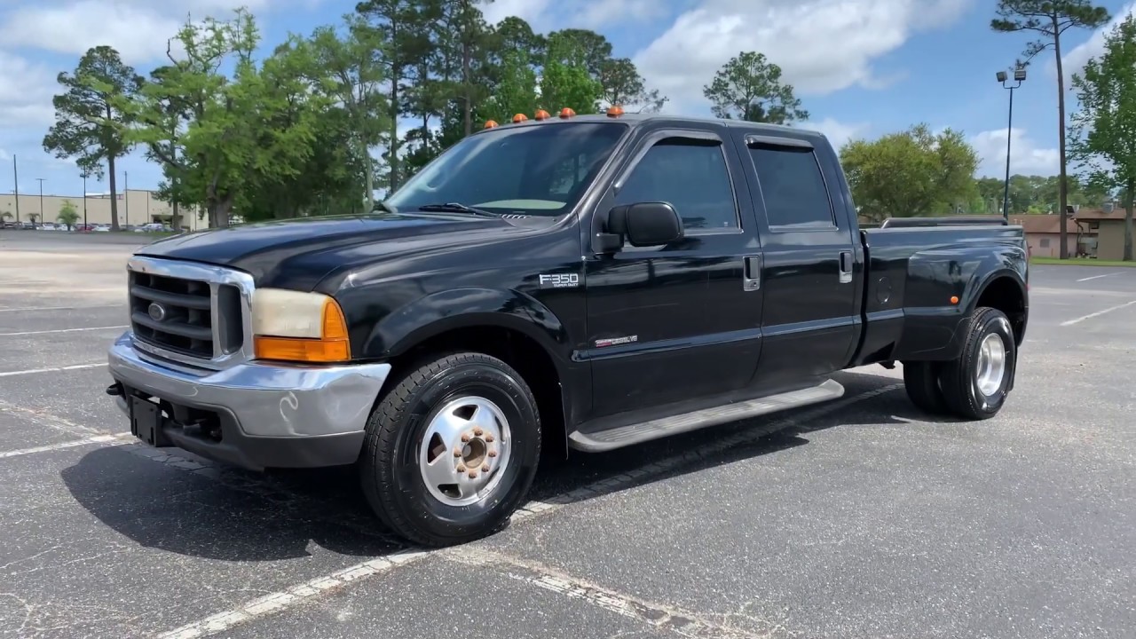 Mint condition 2000 Ford F-350 7.3L Powerstroke with only 93k - YouTube