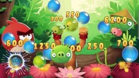 Angry Birds POP Bubble Shooter Part 1 Level 1 to 10