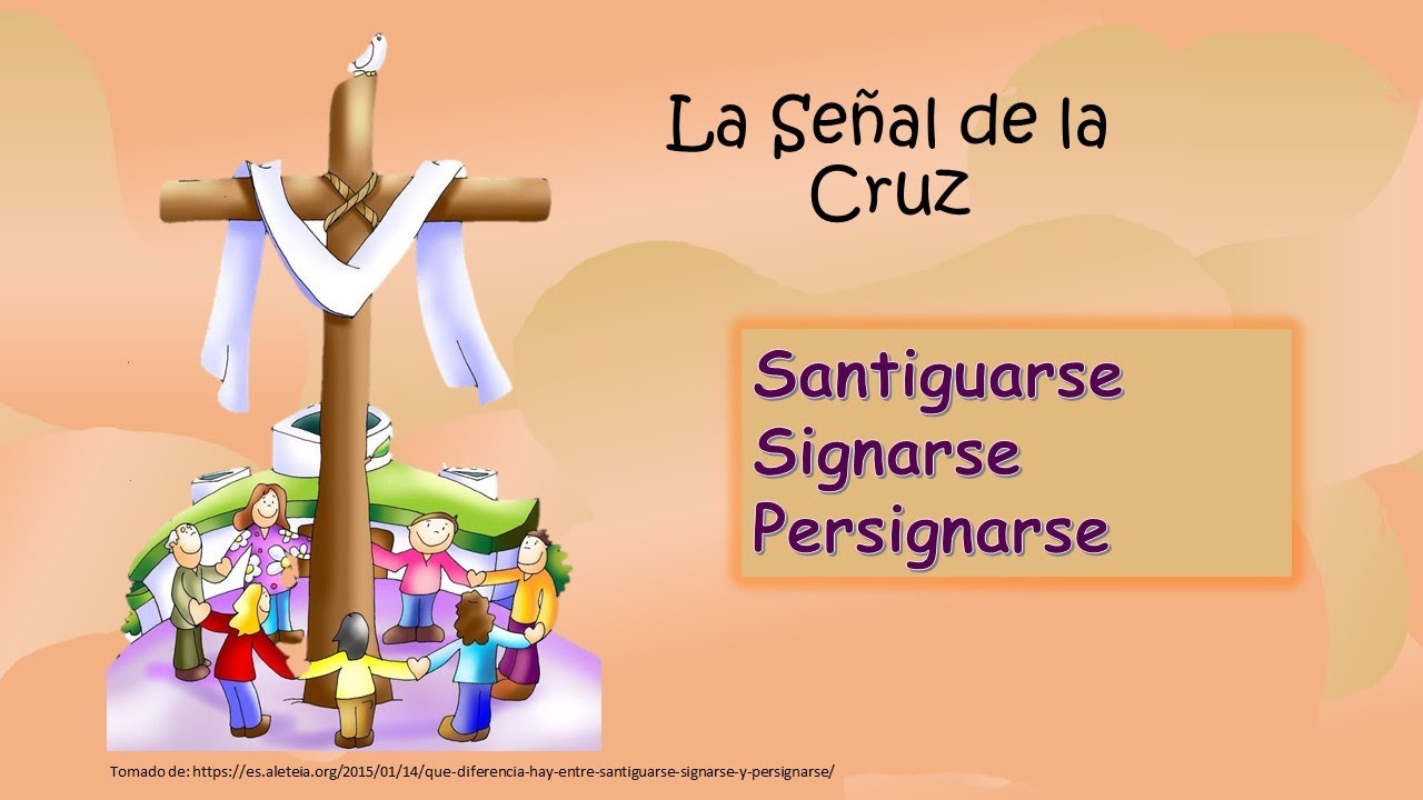Con la Señal de la Cruz nos Santiguamos, signamos y persignamos - YouTube