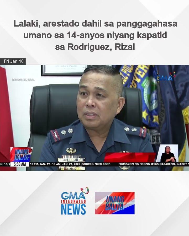 Lalaki, arestado dahil sa panggagahasa umano sa 14-anyos niyang kapatid sa... | Unang Balita