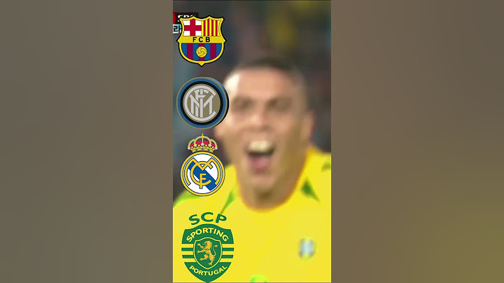 Barca, Inter Milan, Real Madrid, Sporting (Cech, Pedri, Zlatan, Ronaldo Nazario, Figo)
