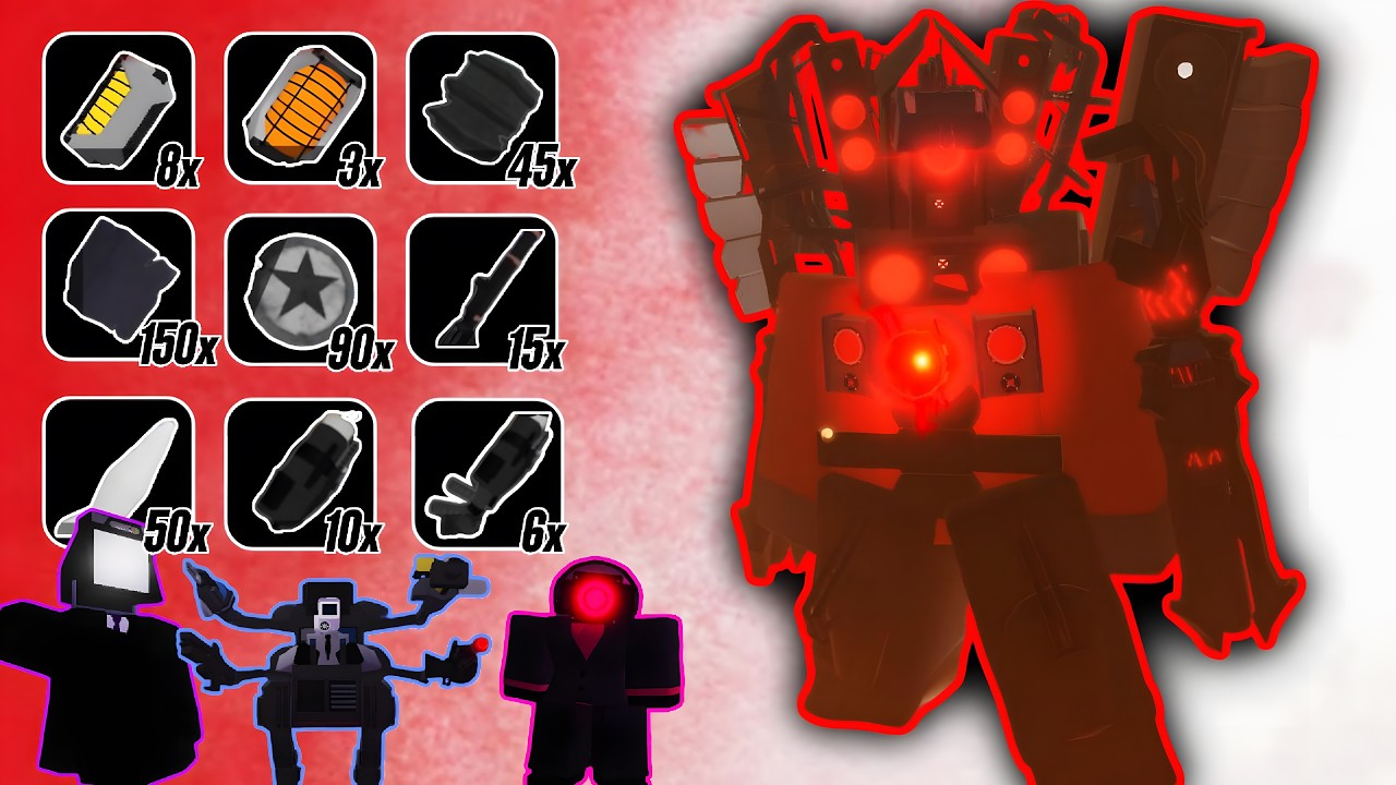 Разблокировка UTS в Ultra Toilet Fight 2 ROBLOX!