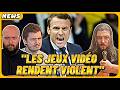 MACRON : “LES JEUX VIDÉO SONT VIOLENTS” – INTERDICTION DES MINEURS ?