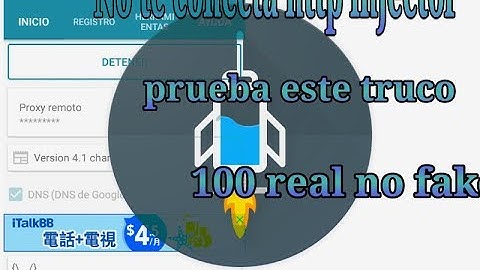 No conecta http injector prueba este truco