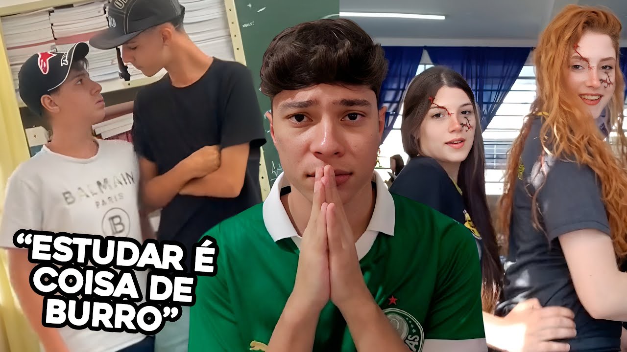 A ESCOLA hoje em dia é PERIGOSA