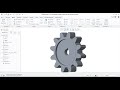 How to draw  spur gear  in 3d using creo basic creo tools creo parametric