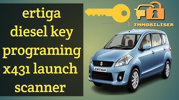 ertiga key programing x431 launch scanner maruti  diesel ertiga key coding #key programing