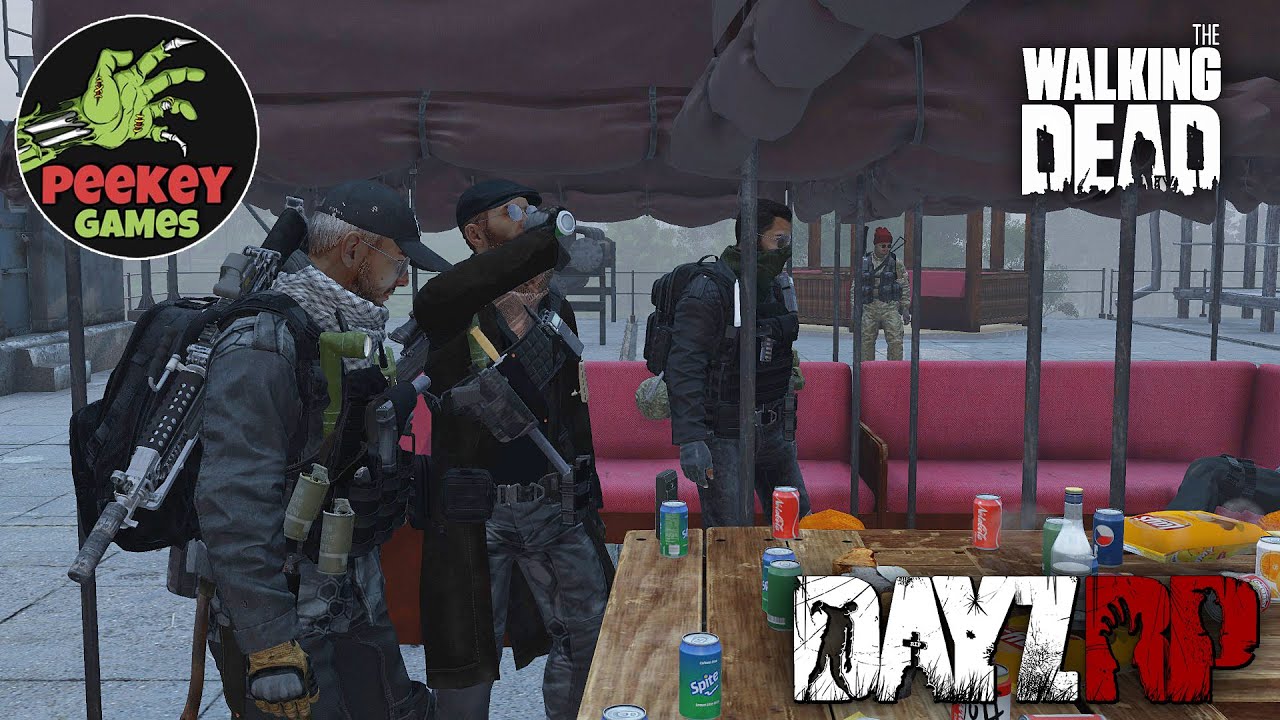 🛑 DayZ Experimental 4 выпуск "Королевство! Первое знакомство" The Walking Dead RP (Chiemsee map)