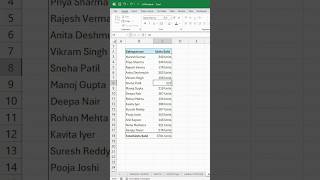 Excel me sum formula ka use #excel #knowledge