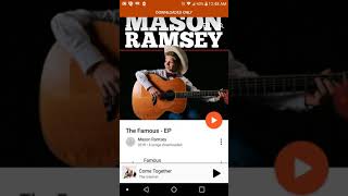 Mason Ramsey the famous ep yodeling Walmart kids debut project