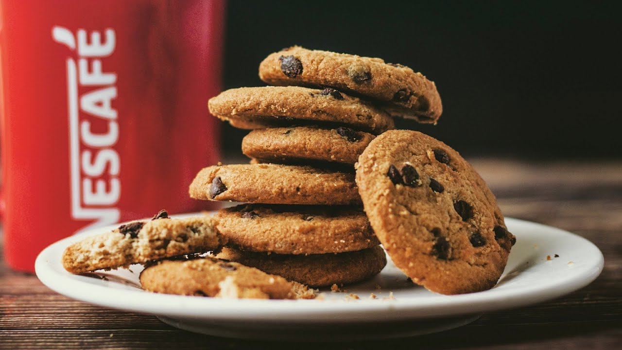 Печенье с шоколадной крошкой. Печенье Американо на скорую руку | Вкусный Ларчик