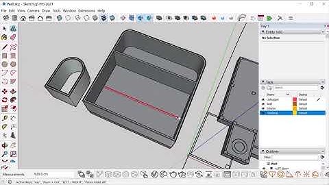 "MAJ Wall" V1.0.5. Sketchup Plugin to create walls in 3 layers (tags).