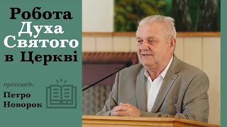 Робота Духа Святого в Церкві | проповідь | Петро Новорок