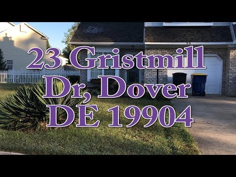 23 Gristmill Dr, Dover, DE home video tour