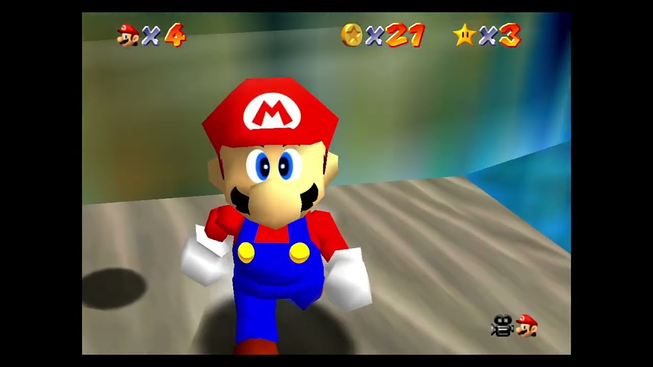 Super mario 64 the jolly Rodger bay