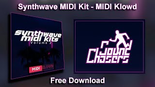 Free Synthwave MIDI Pack Download - MIDI Klowd - Synthwave MIDI Kits Vol 2
