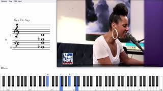 Underdog by Alicia Keys - Chris Barker Piano tutorial
