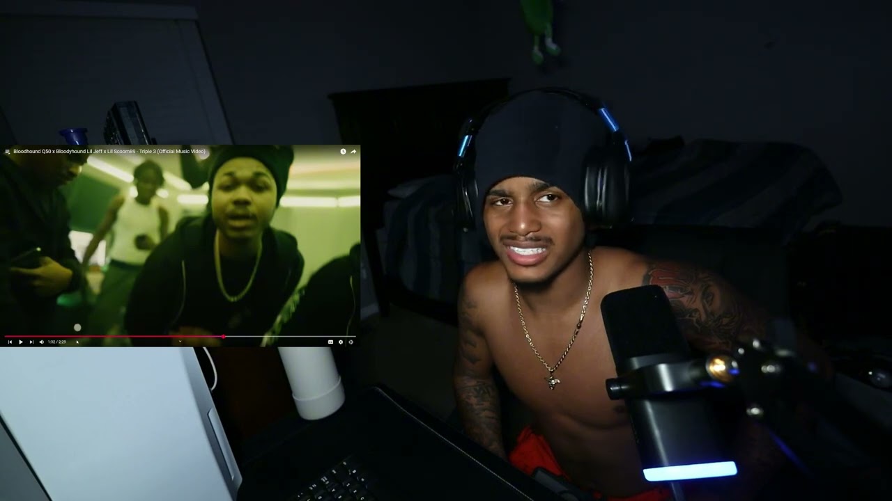 THEY SNAPPED!! Bloodhound Q50 x Bloodyhound Lil Jeff x Lil Scoom89 - Triple 3 REACTION
