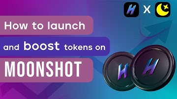 How to create and boost tokens on Moonshot by dexscreener on Solana