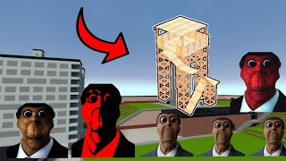 Obunga Vs Towers Nextbots Gmod Minecraft