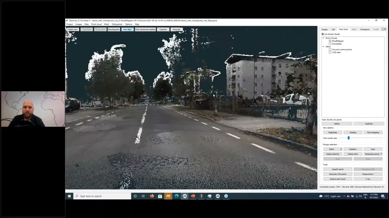 Creating 3D Models with a Mobile Mapping Device