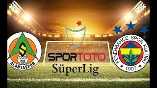 Alanyaspor 3-1 Fenerbahçe maçı canlı izle