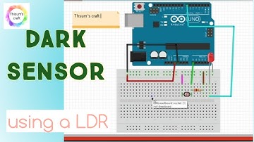 Using a LDR sensor with Arduino / Automatic dark activated light /
