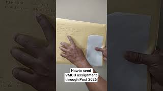 How to send VMOU assignment through Post office 2026 #vmoukota #vmoukotanewsexam #vmouonline