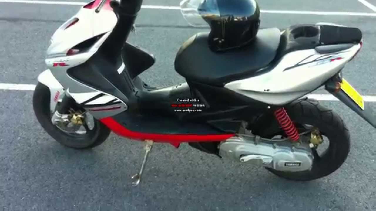 yamaha aerox 2010 - YouTube