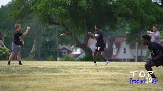 Peak Performance QB Training session at Buchtel