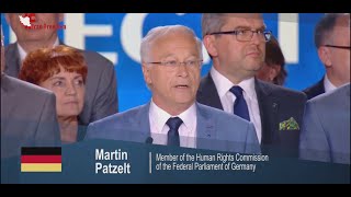 Martin Patzelt Speaks After Conviction of Iran Regime’s Diplomat-Terrorist by Belgian Court
