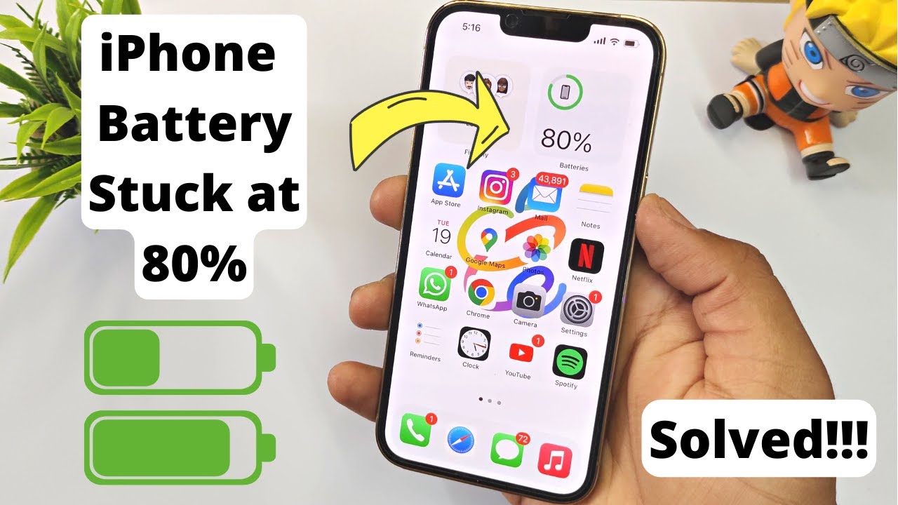 iPhone Not Charging Above 80 Percent !! Solved !! 2022 - YouTube