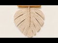 Macrame Leaf Tutorial | How to Make Macrame Leaf | Macrame Leaf for Beginners | Easy Macrame Leaf