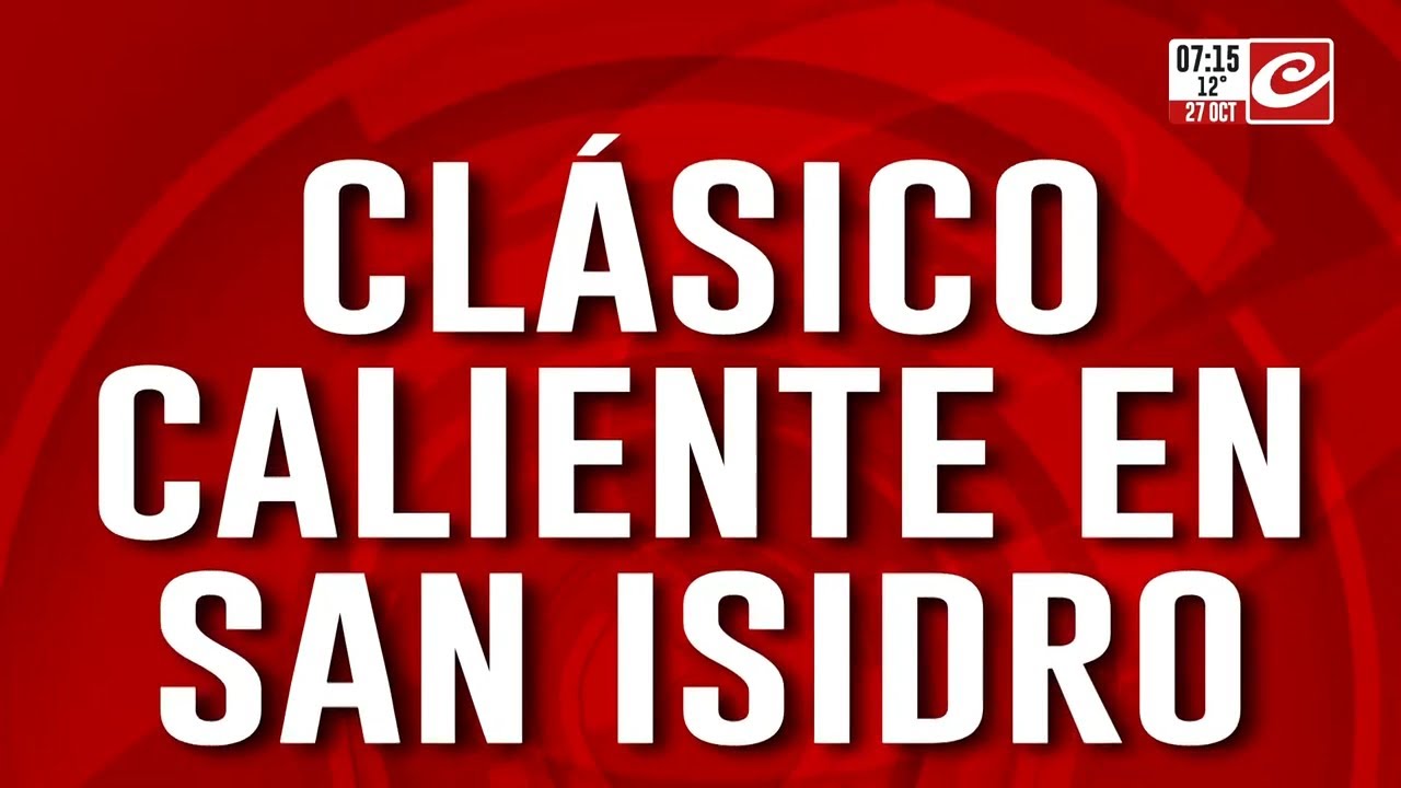 Batalla campal en San Isidro: el superclásico del rugby a las piñas en pleno partido