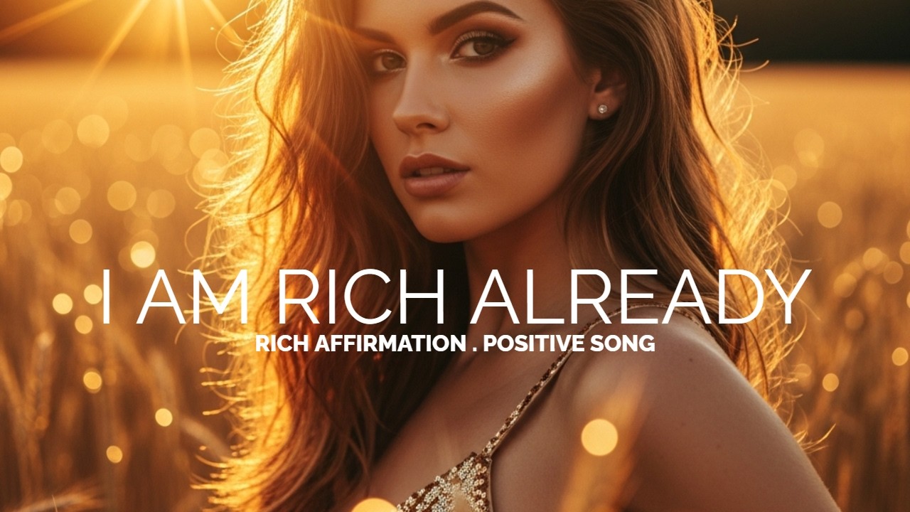 Affirmation Song For Money🎵 I AM RICH ALREADY RICH 🎵 RICH AFFIRMATION SONGS