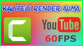 Camtasia 9 60FPS 720P Render Alma (En Kaliteli Render Alma)
