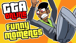 GTA 5 Online Funny Moments - HIGHEST POOL DIVE