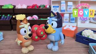 Bluey and Bingo Lost Their Grocery Shopping List | Bluey Toys