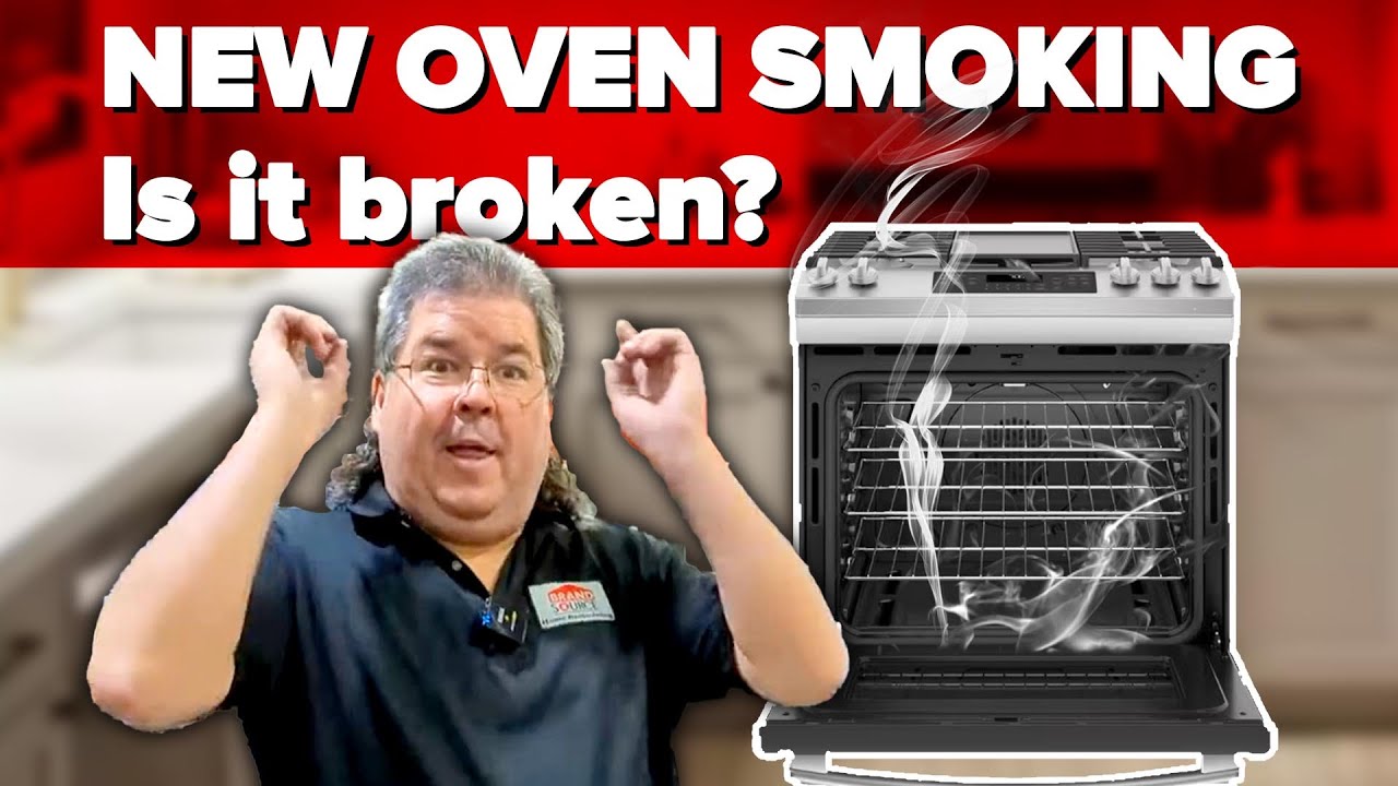 Why is My New Oven is Smoking