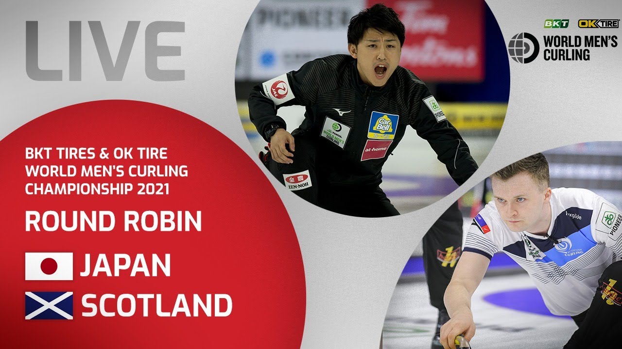 Japan v Scotland - Round Robin - World Mens Curling Championship 2021