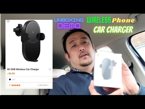 Mi 20W Wireless Phone Car Charger | Unboxing and Demo