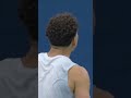 Shelton's CRAZY recovery shot to win the set! 😱