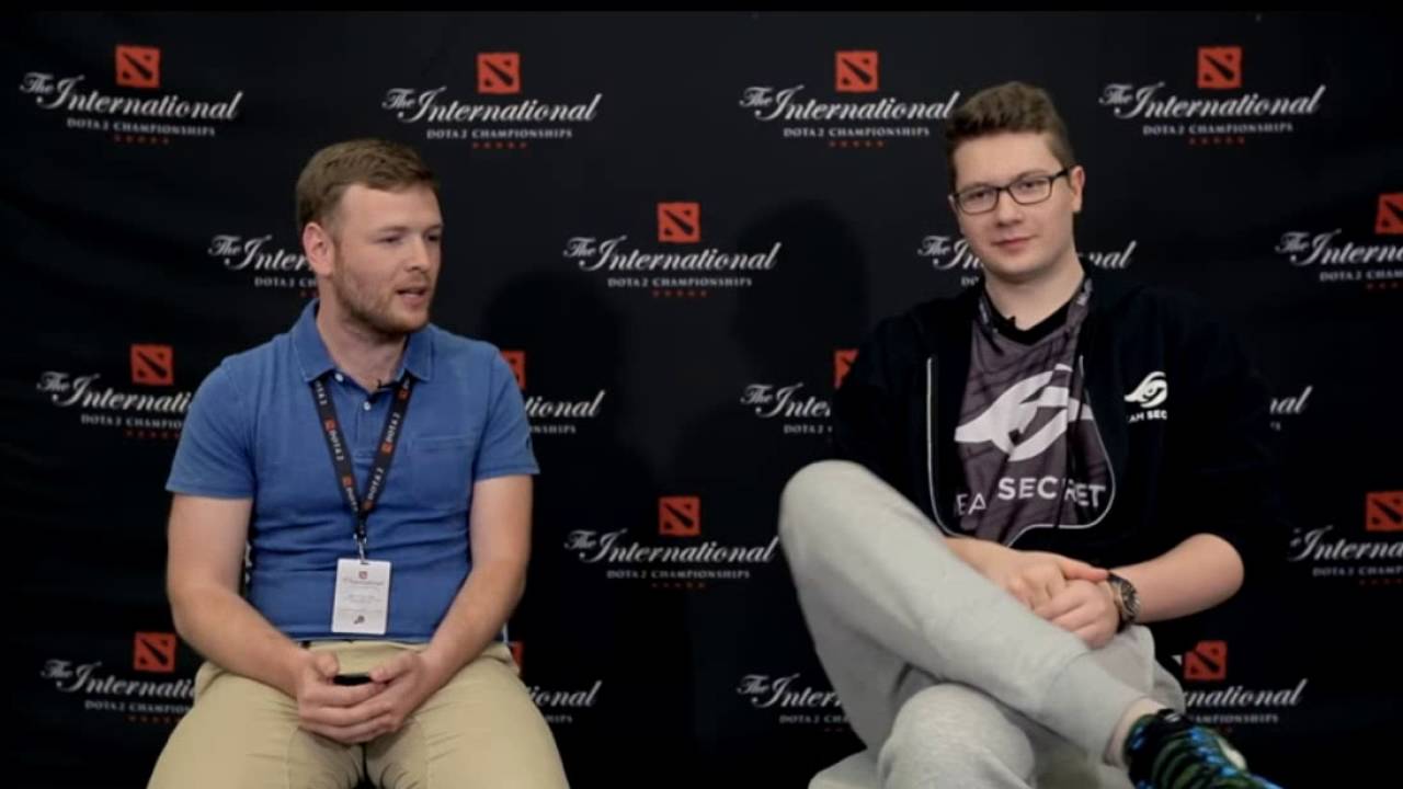 Puppey после победы над Team Liquid