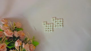 how to make simple and beautiful pearl earrings at home diy pearl jewelry making