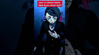 How do demons create their blood demon arts?