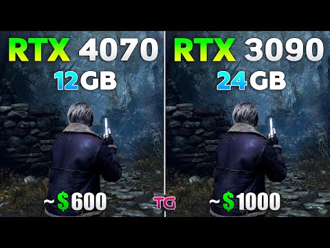 RTX 3090 vs RTX 4070 - Test in 10 Games