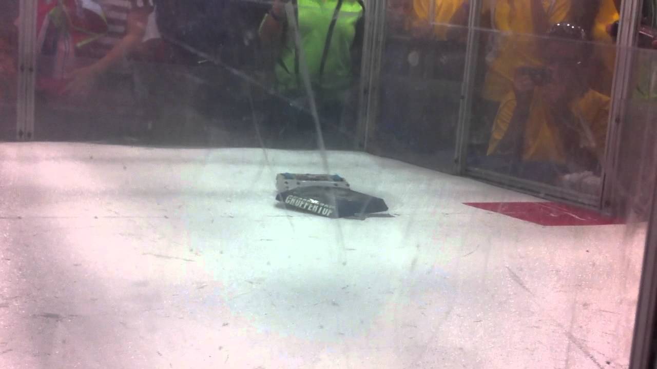 Chopper Top vs. Phineas - Robot Riot at BotsIQ 2012